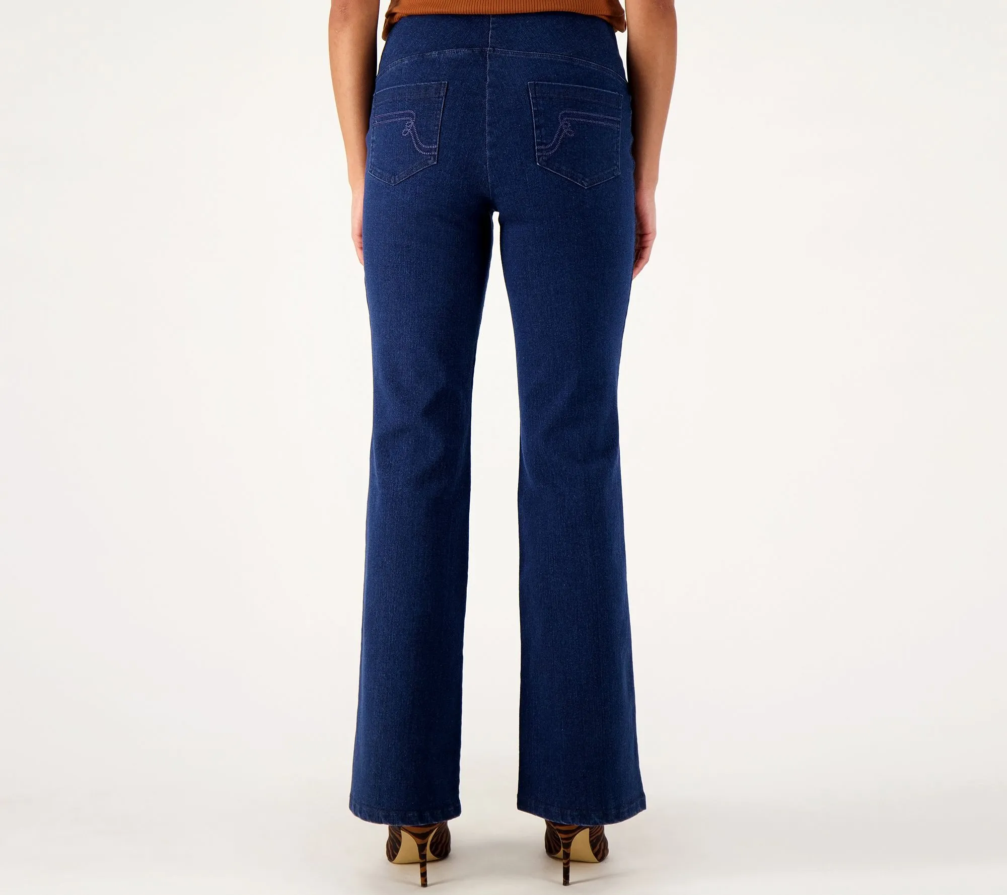 "As Is" Women with Control Tall My Wonder Denim Tummy Control Pants