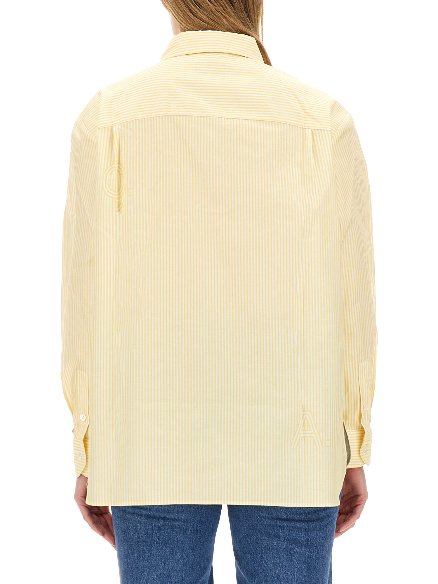 A.P.C.    COTTON POPLIN SELA SHIRT