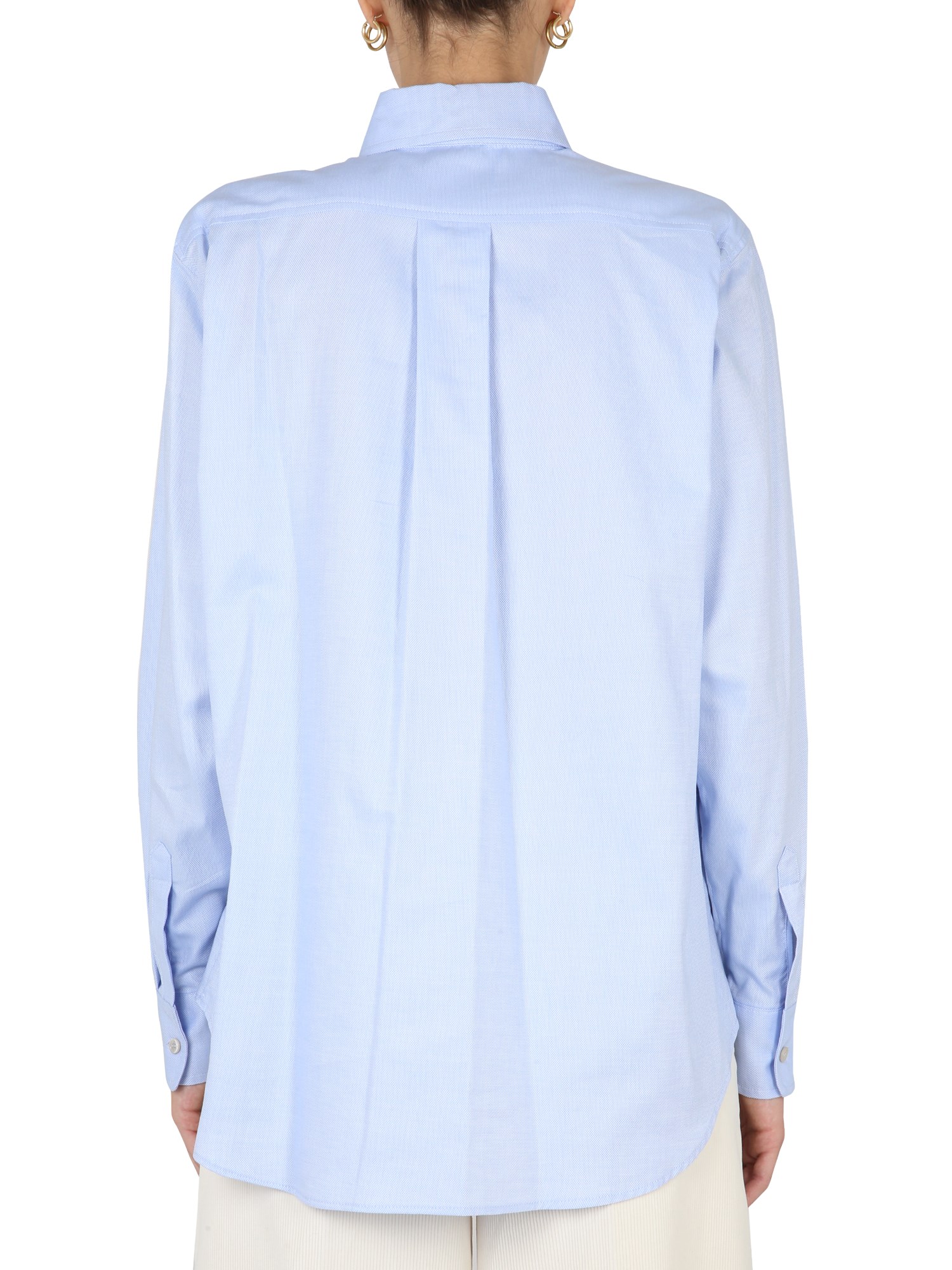 BALLANTYNE    COTTON POPLIN OXFORD SHIRT