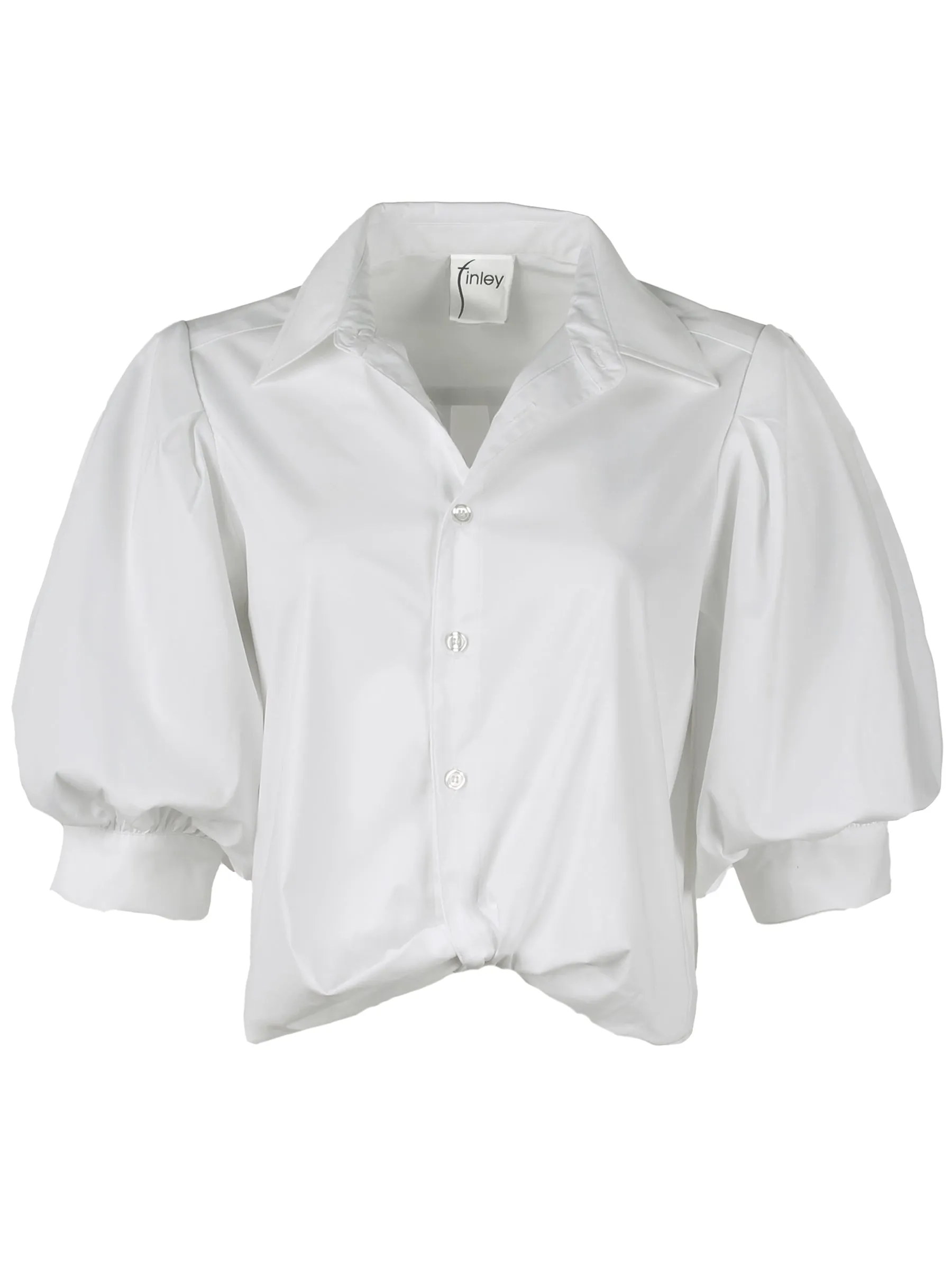 Bomba Shirt White Silky Poplin