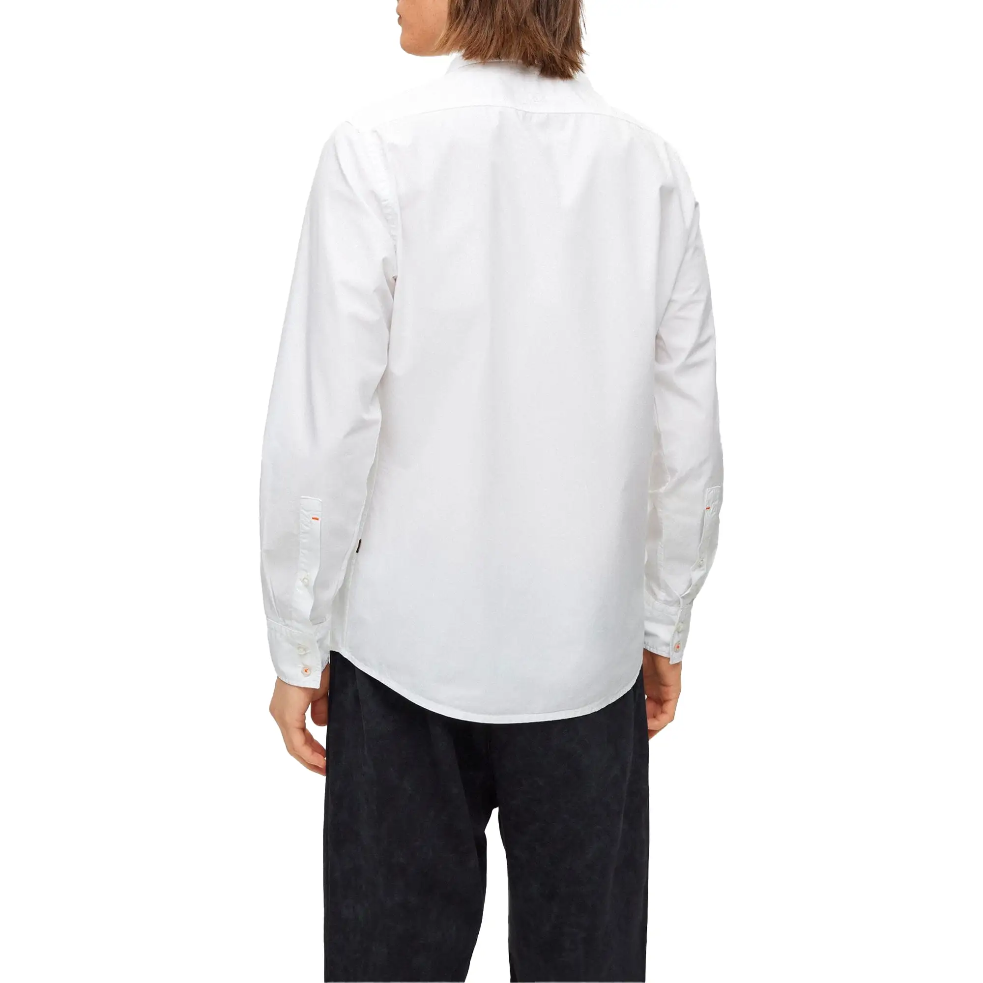 Boss Relegant 6 Poplin LS Shirt - White