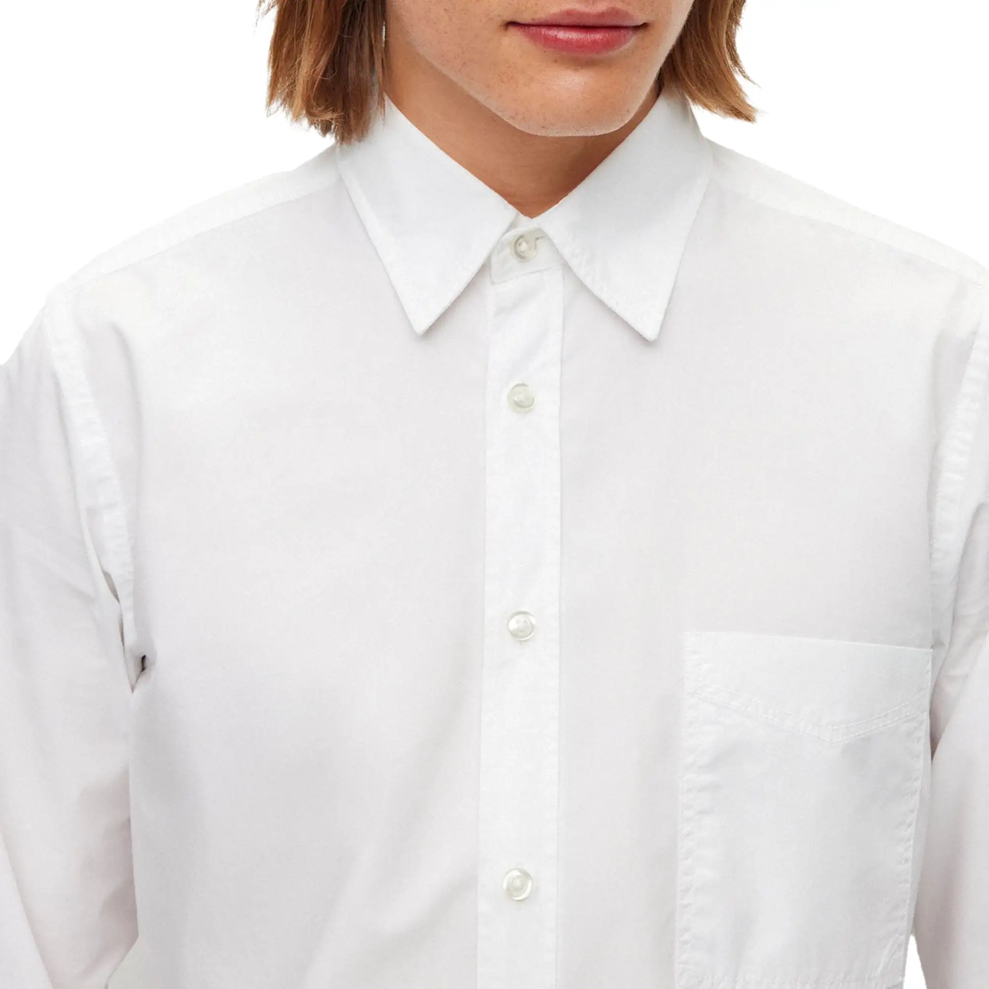 Boss Relegant 6 Poplin LS Shirt - White