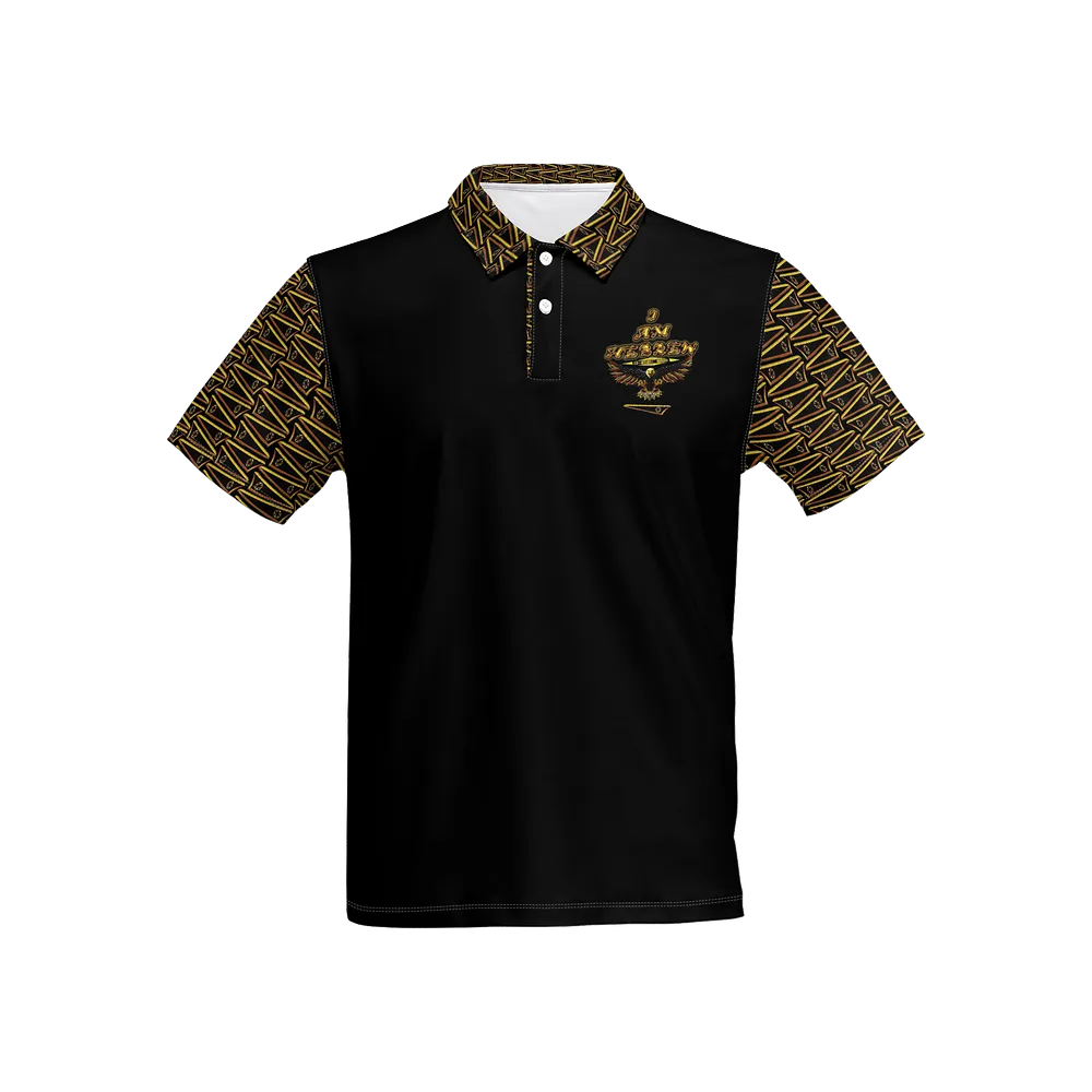 BREWZ Elected Men’s Designer Slim Fit Heavyweight Polo Shirt