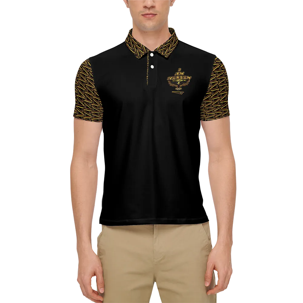 BREWZ Elected Men’s Designer Slim Fit Heavyweight Polo Shirt