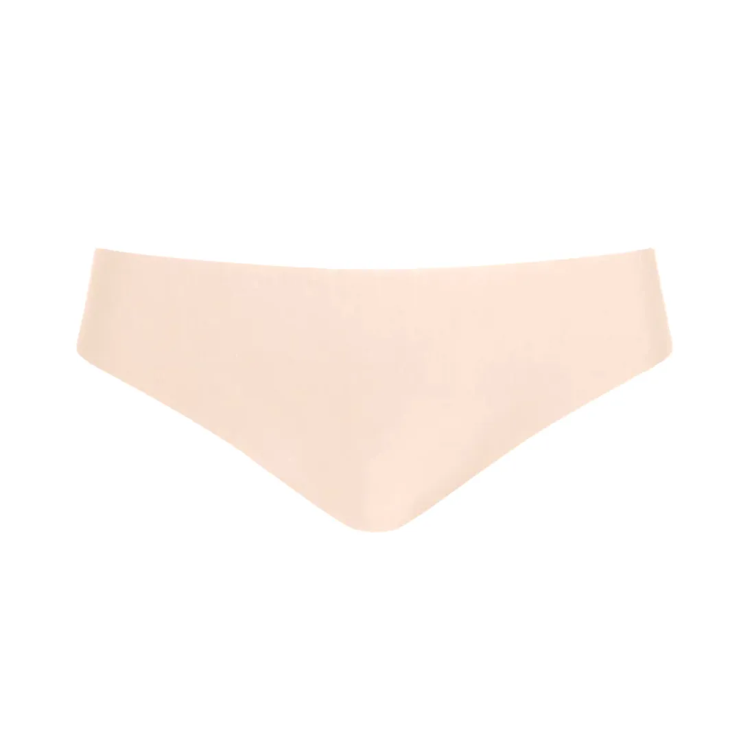 Butter Mid-Rise Thong (Beige)