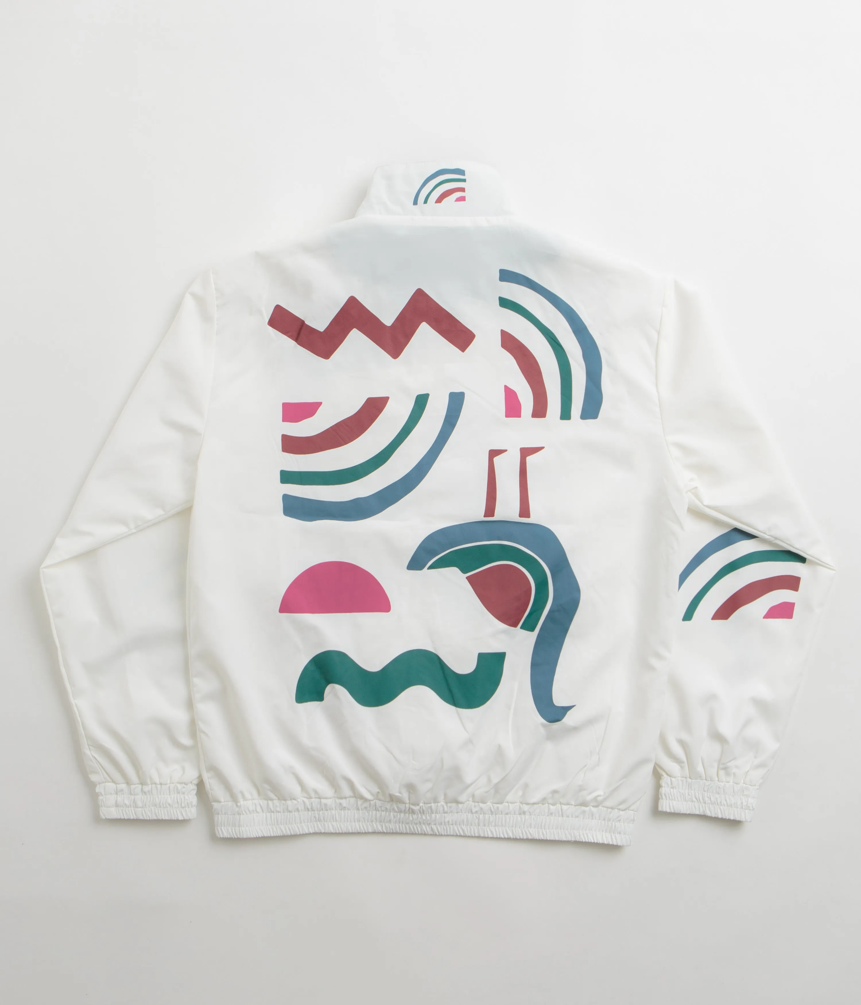 by Parra Tennis Maybe Track Jacket - White