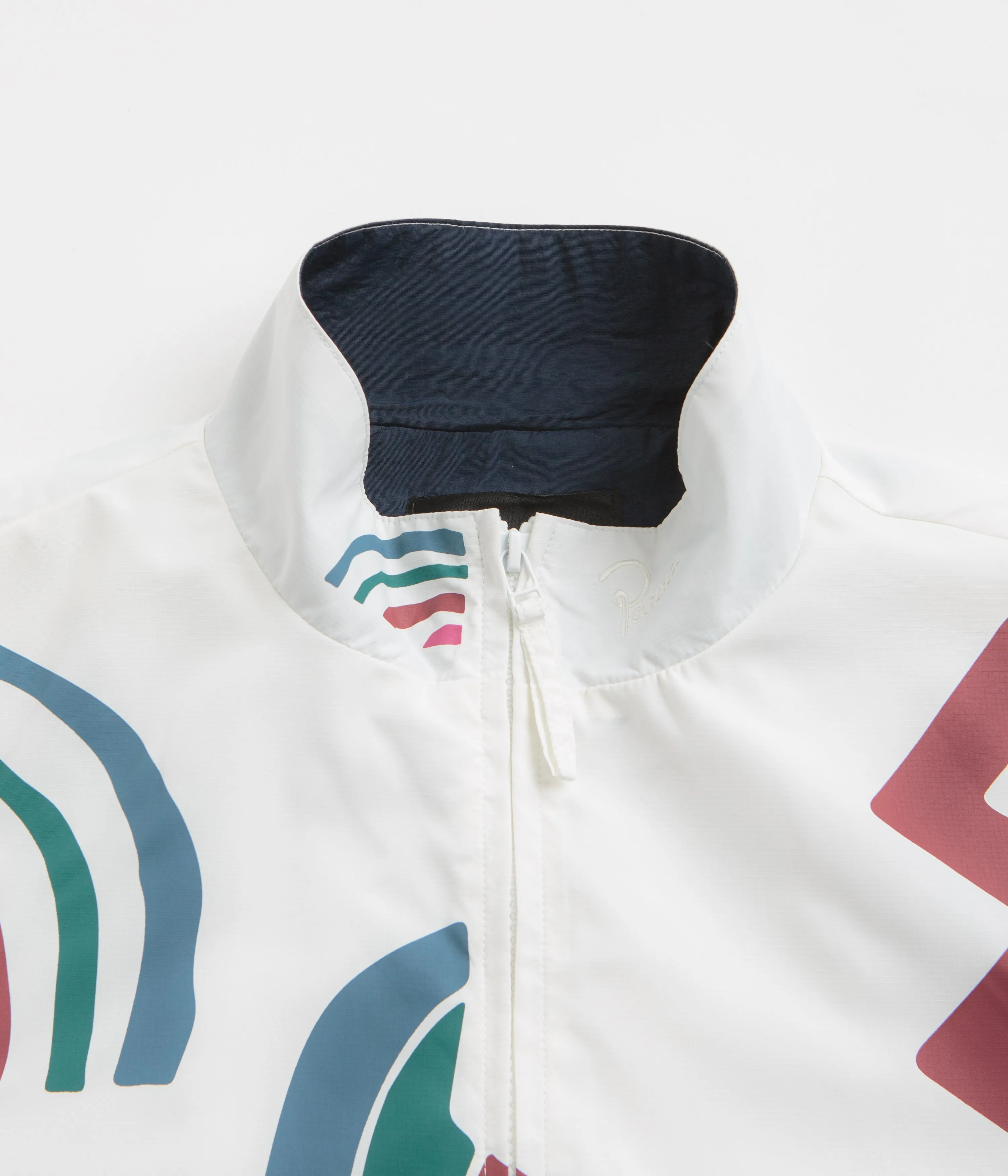 by Parra Tennis Maybe Track Jacket - White