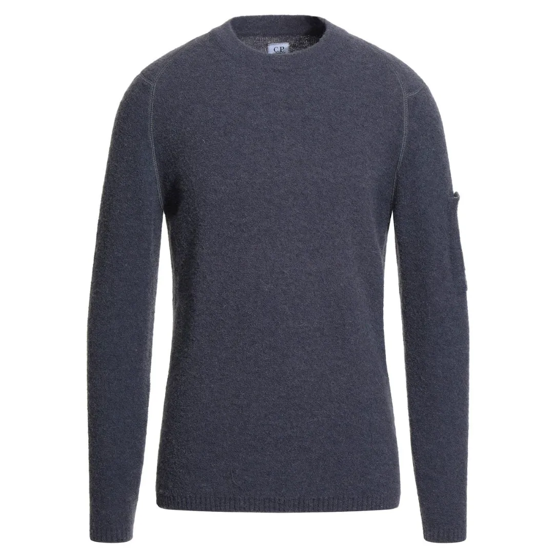 C P Company Alpaca Knit Dark Grey Jumper