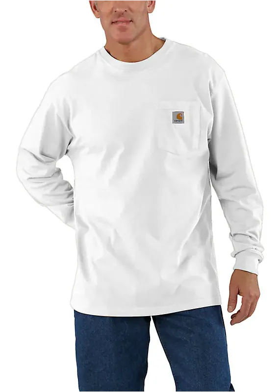 Carhartt Loose Fit Heavyweight Long Sleeve Pocket T-shirt