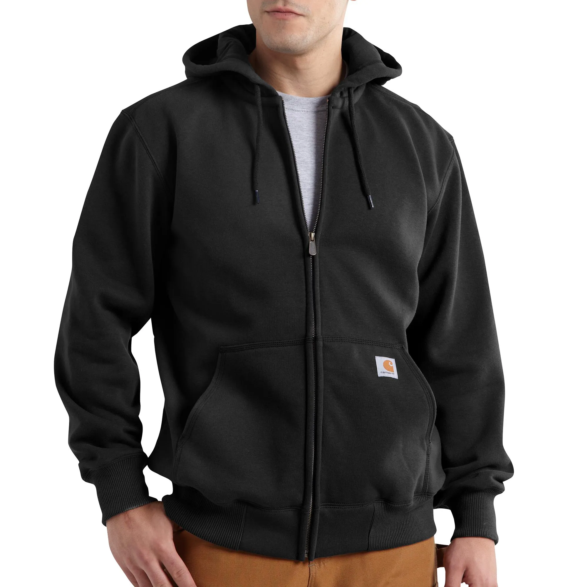 Carhartt Men's Rain Defender Loose Fit Heavyweight Full-Zip Sweatshirt