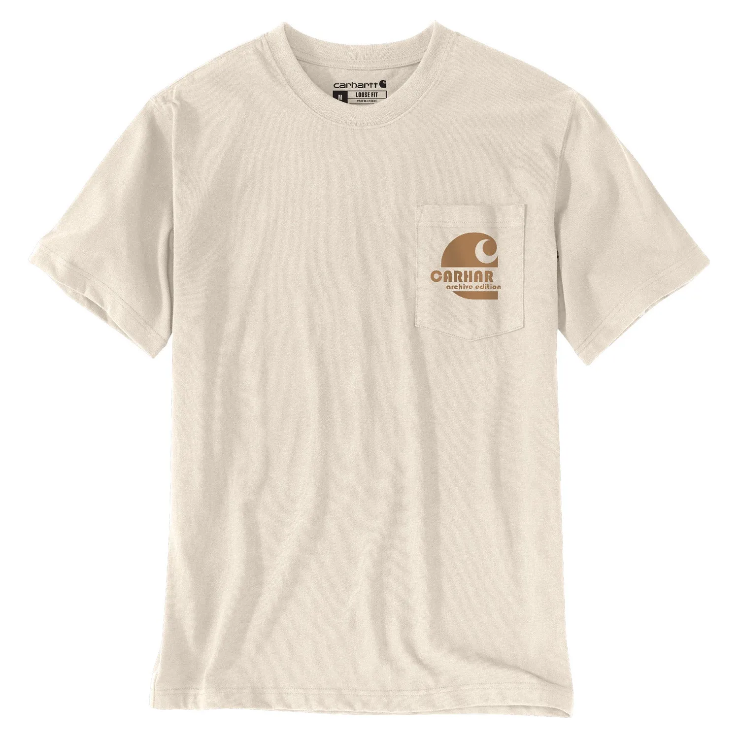 Carhartt Men's Relaxed Fit Heavyweight Farm Graphic Pocket T-Shirt