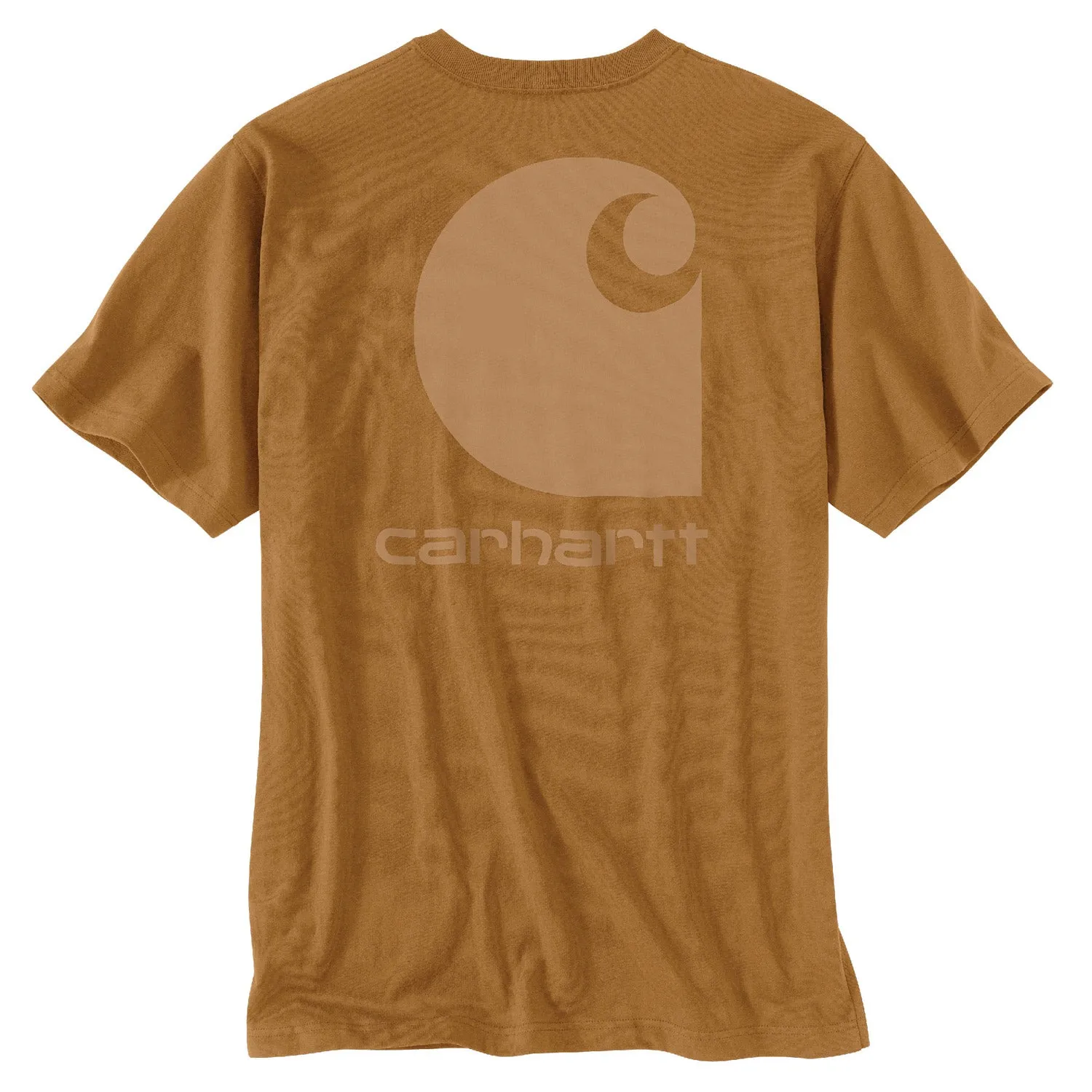 Carhartt Men's Relaxed Fit Heavyweight Pocket C Short Sleeve T-Shirt