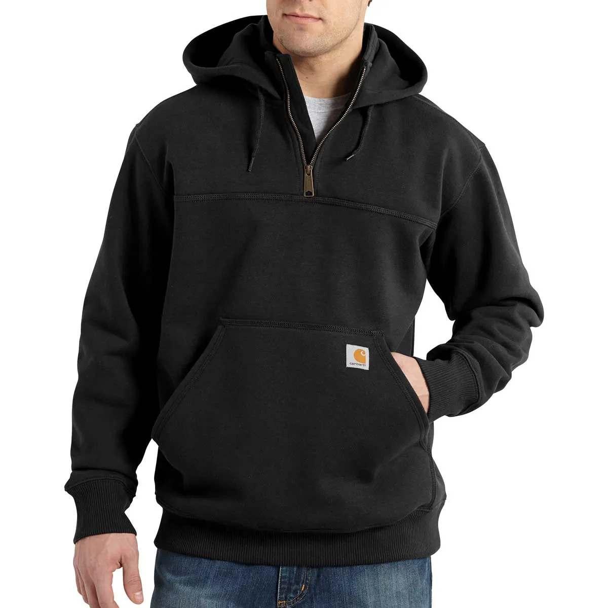 Carhartt Rain Defender Loose Fit Heavyweight Quarter Zip Sweatshirt