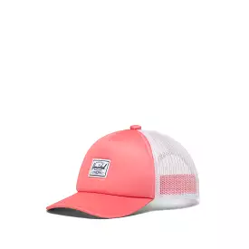 Chapéu Herschel Baby Whaler Mesh Cap 6-18 Months Shell Pink/White