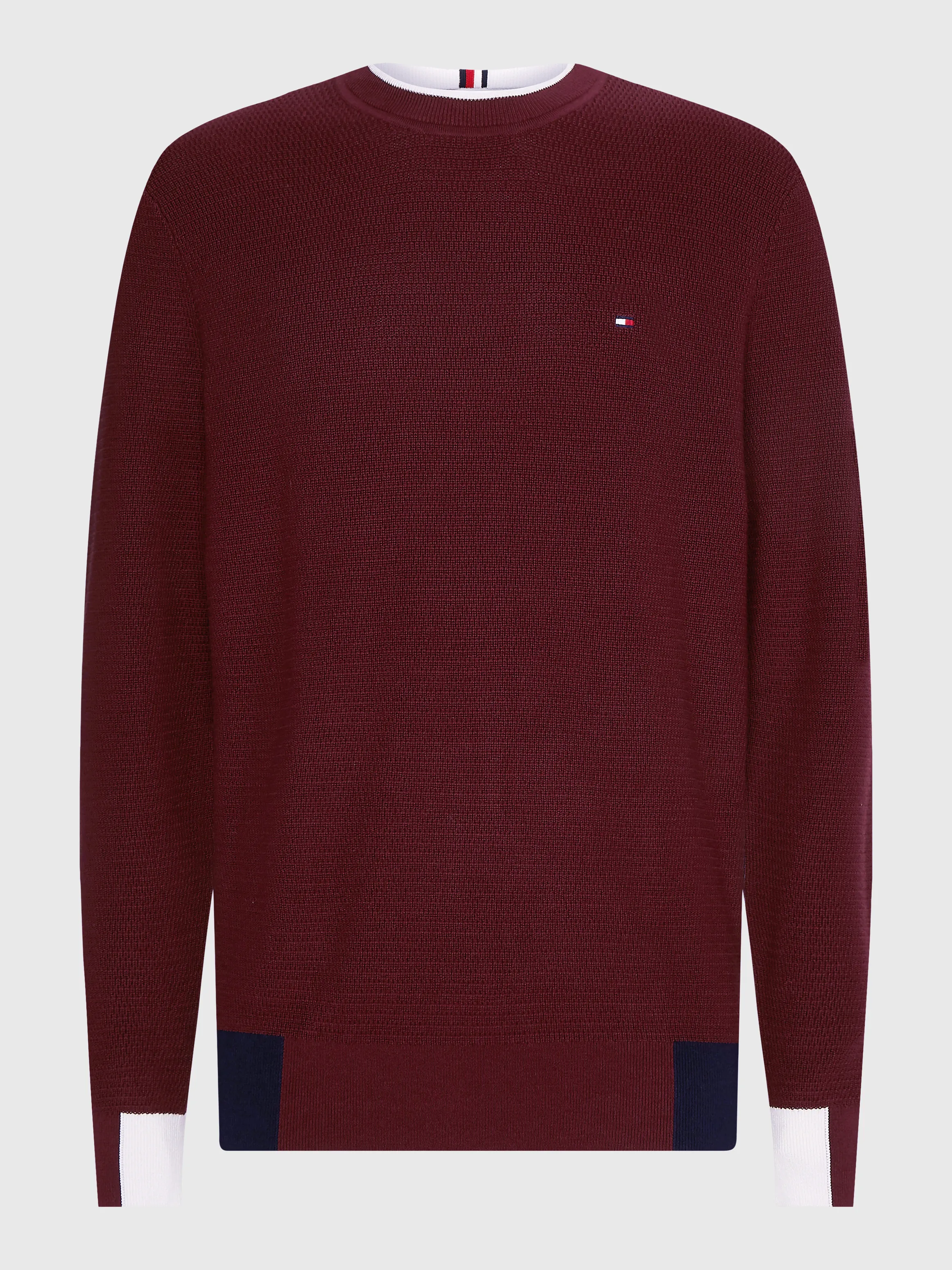 Colour-Blocked Crew Neck Jumper | Sweatshirts & Hoodies | Tommy Hilfiger