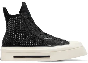 Converse Chuck Taylor All Star 70 Hi De Luxe Squared Swarovski Black (Women's)