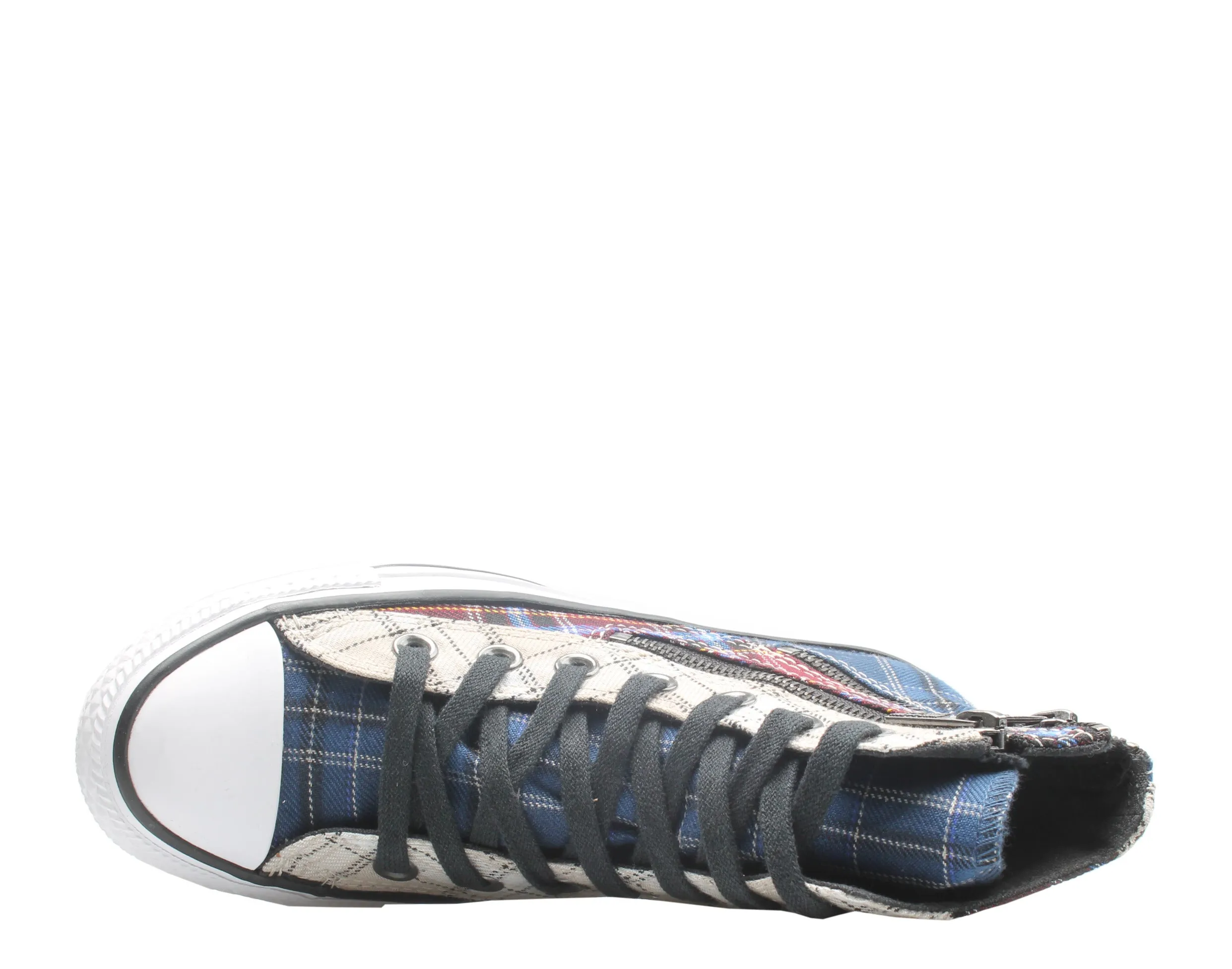 Converse Chuck Taylor All Star Dual Zip Hi Plaid Women's Sneakers