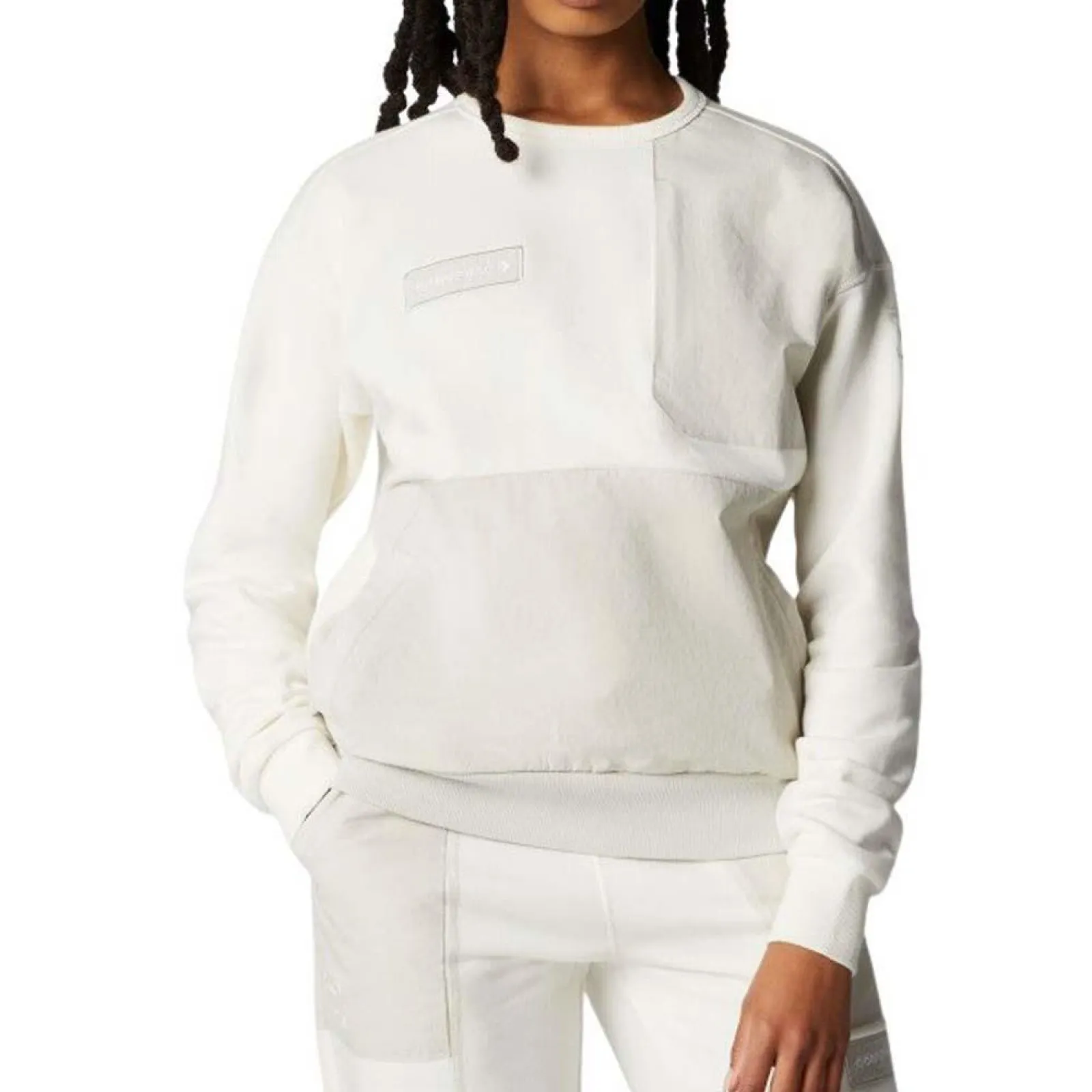 Converse Utility Crewneck Women's Hoodie ''Egret''