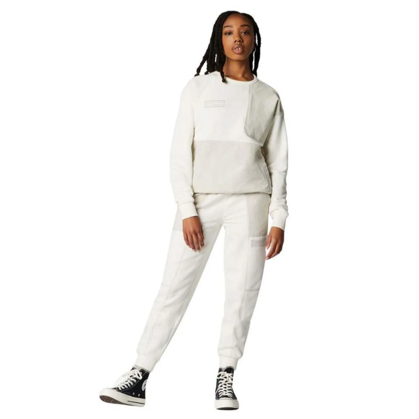 Converse Utility Crewneck Women's Hoodie ''Egret''