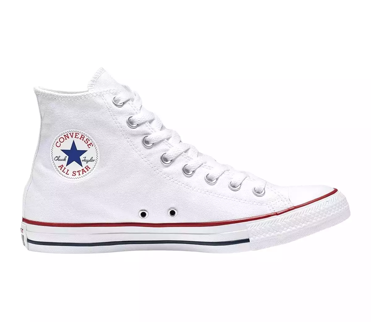 CONVERSE WOMEN'S CHUCK TAYLOR ALL STAR HIGH TOP WHITE SHOE