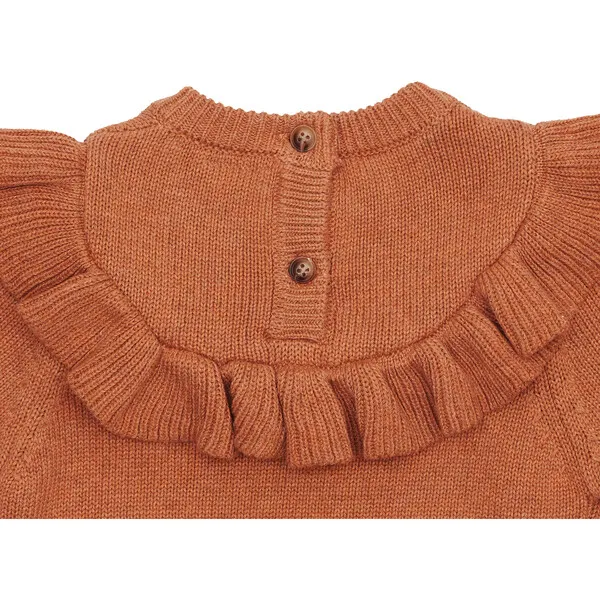 Donsje Amsterdam Mare Sweater, Amber Brown Melange