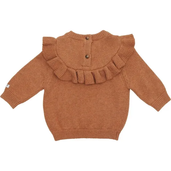 Donsje Amsterdam Mare Sweater, Amber Brown Melange