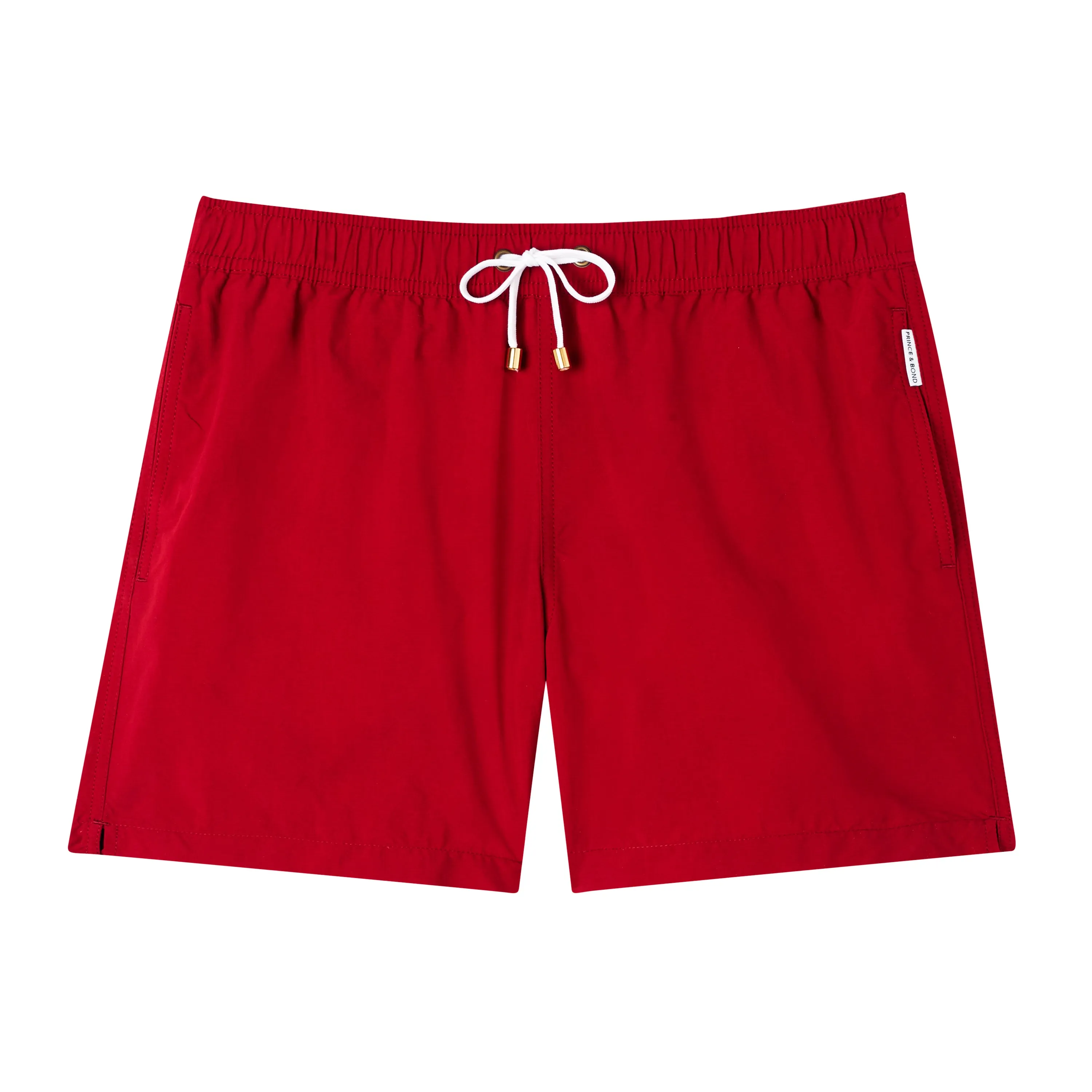 Easton burgundy Swim Shorts