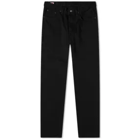 Edwin Regular Tapered Jeans - Made in JapanRinsed Black