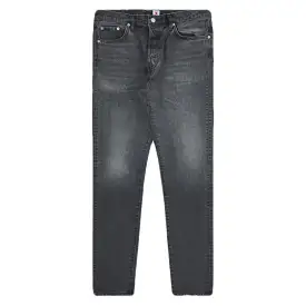 EDWIN Slim Tapered Jeans Black Light Used Made in Japan