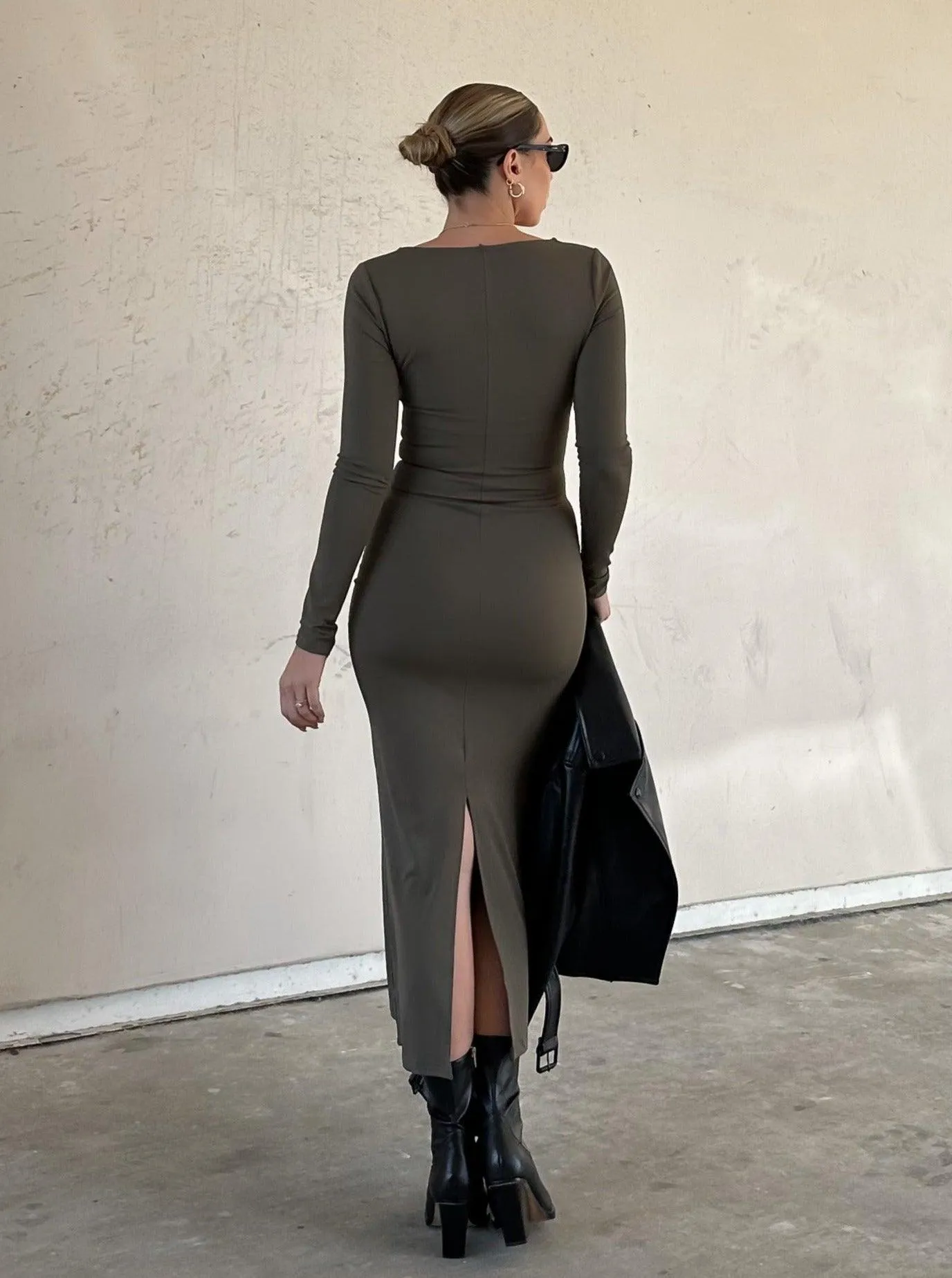 Fall Staple Midi Dress - FINAL SALE