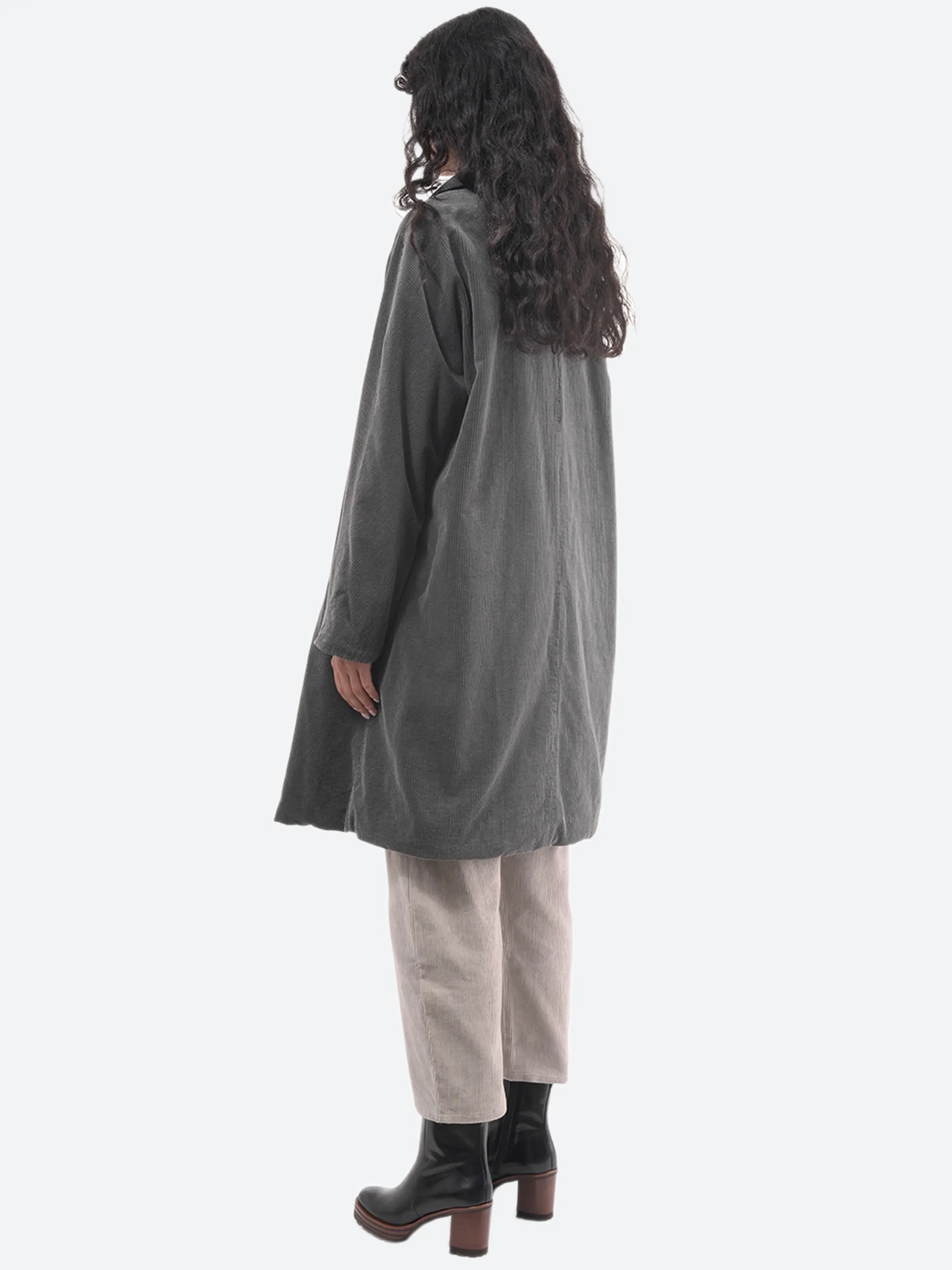 Garment-Dyed Corduroy Coat