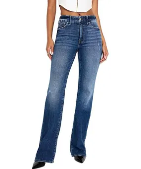 Good American Good Classic Bootcut High Rise Jeans in I704