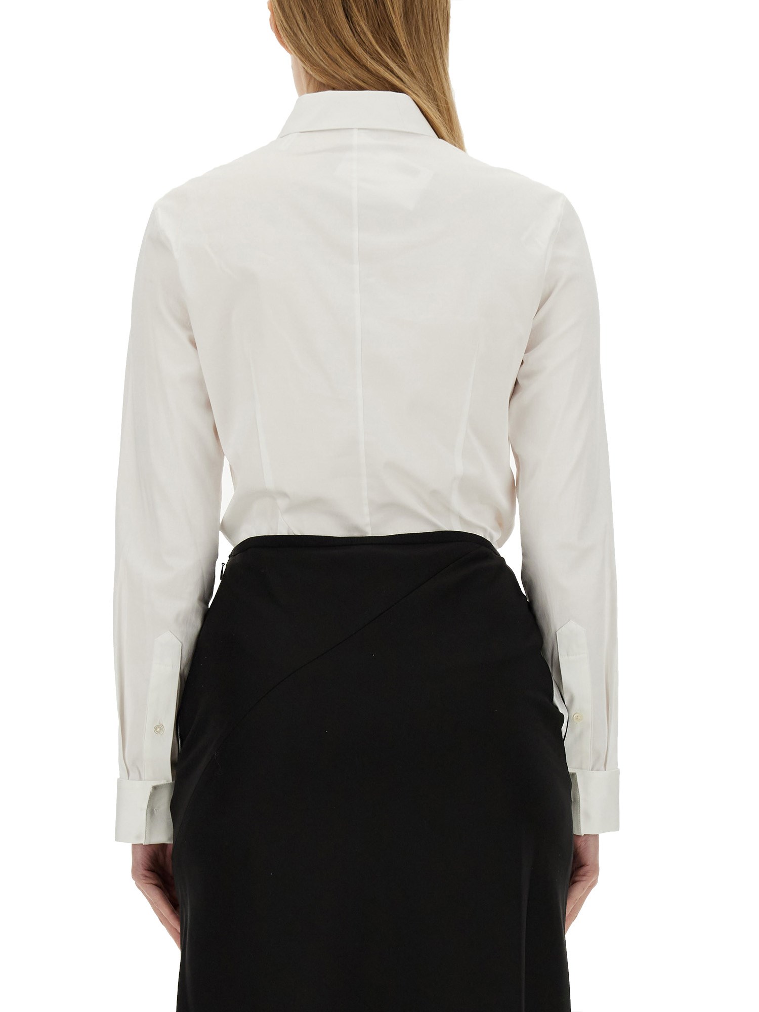 HELMUT LANG    POPLIN FITTED SHIRT