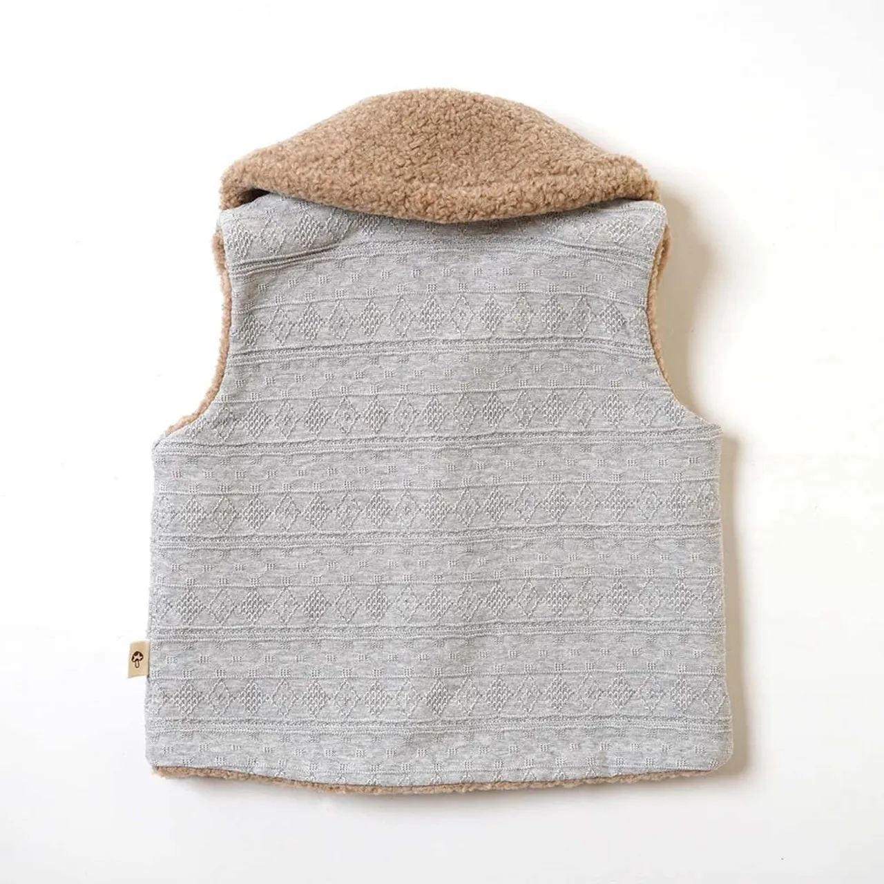 Hoppetta Reversible Vest 2020FW Gray