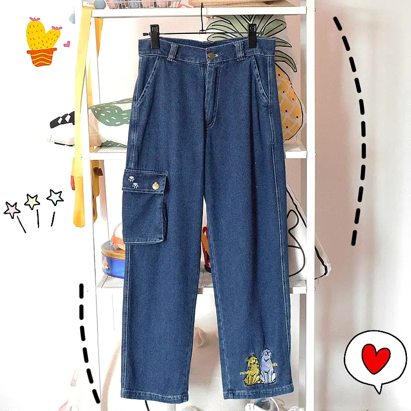 JAPANESE RETRO JEANS BY63109