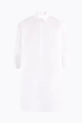 JS embroidered poplin shirt