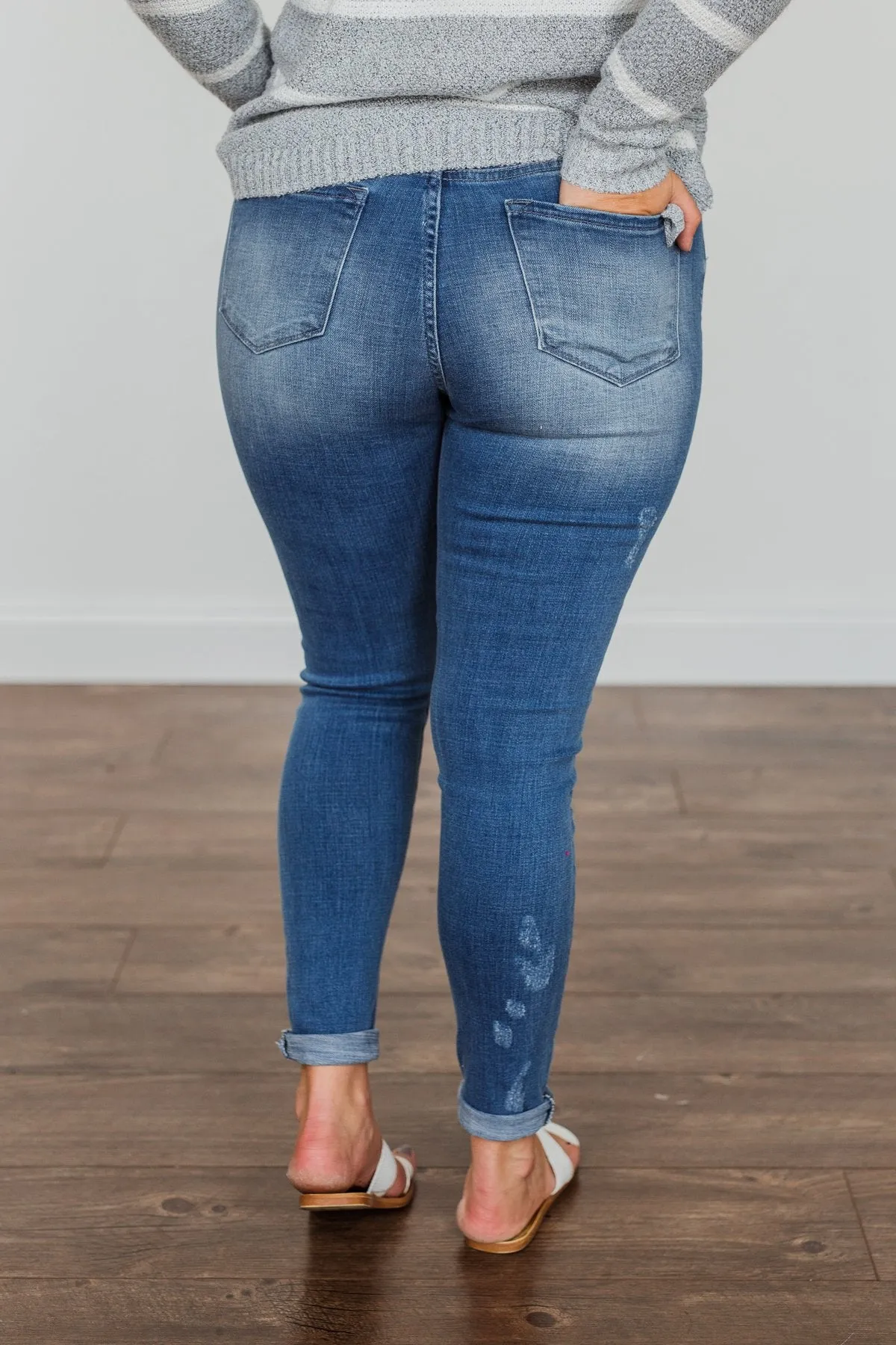 KanCan High-Rise Skinny Jeans- Alexa Wash