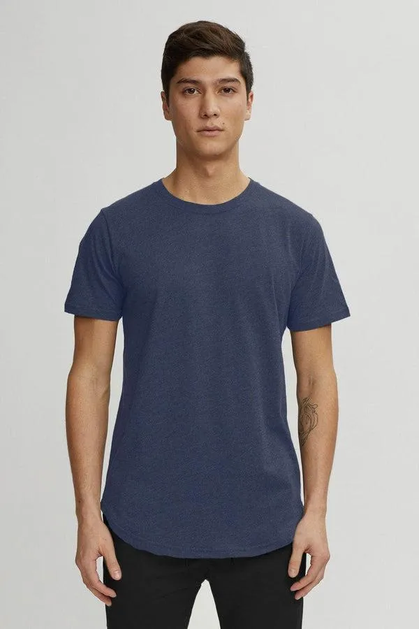 Kuwalla Tee Eazy Scoop Tee in Navy