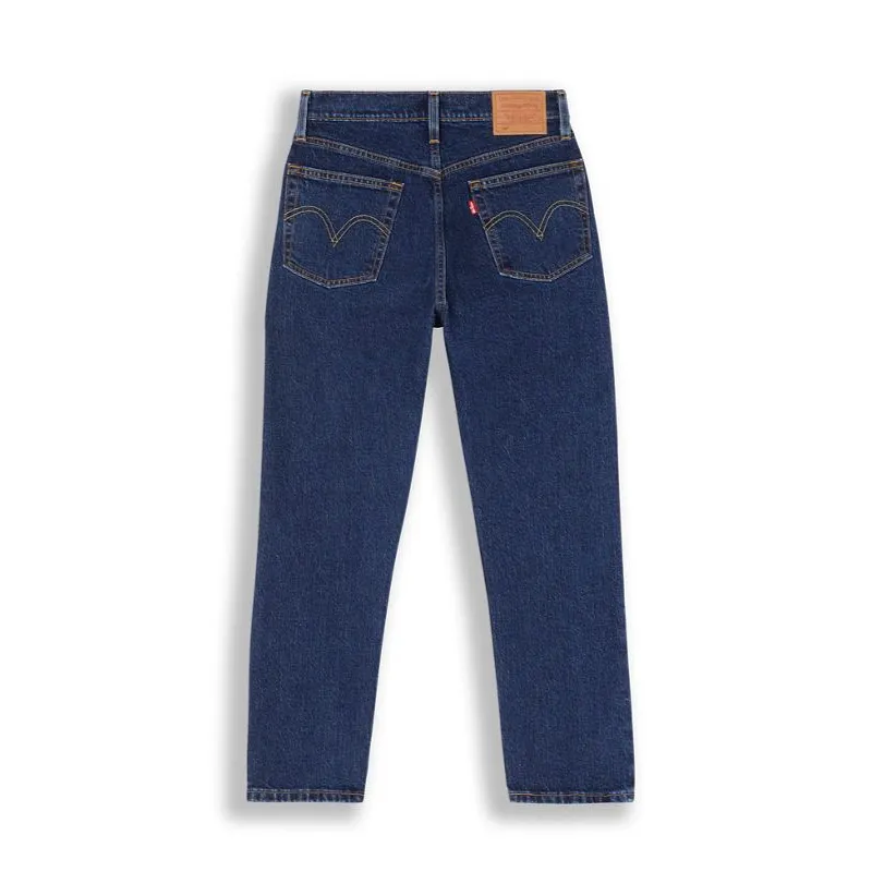 Levi`s 501 Cropped - Salsa Stonewash Blå