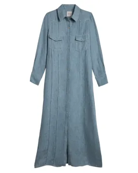 Light Indigo Marfa Maxi Dress