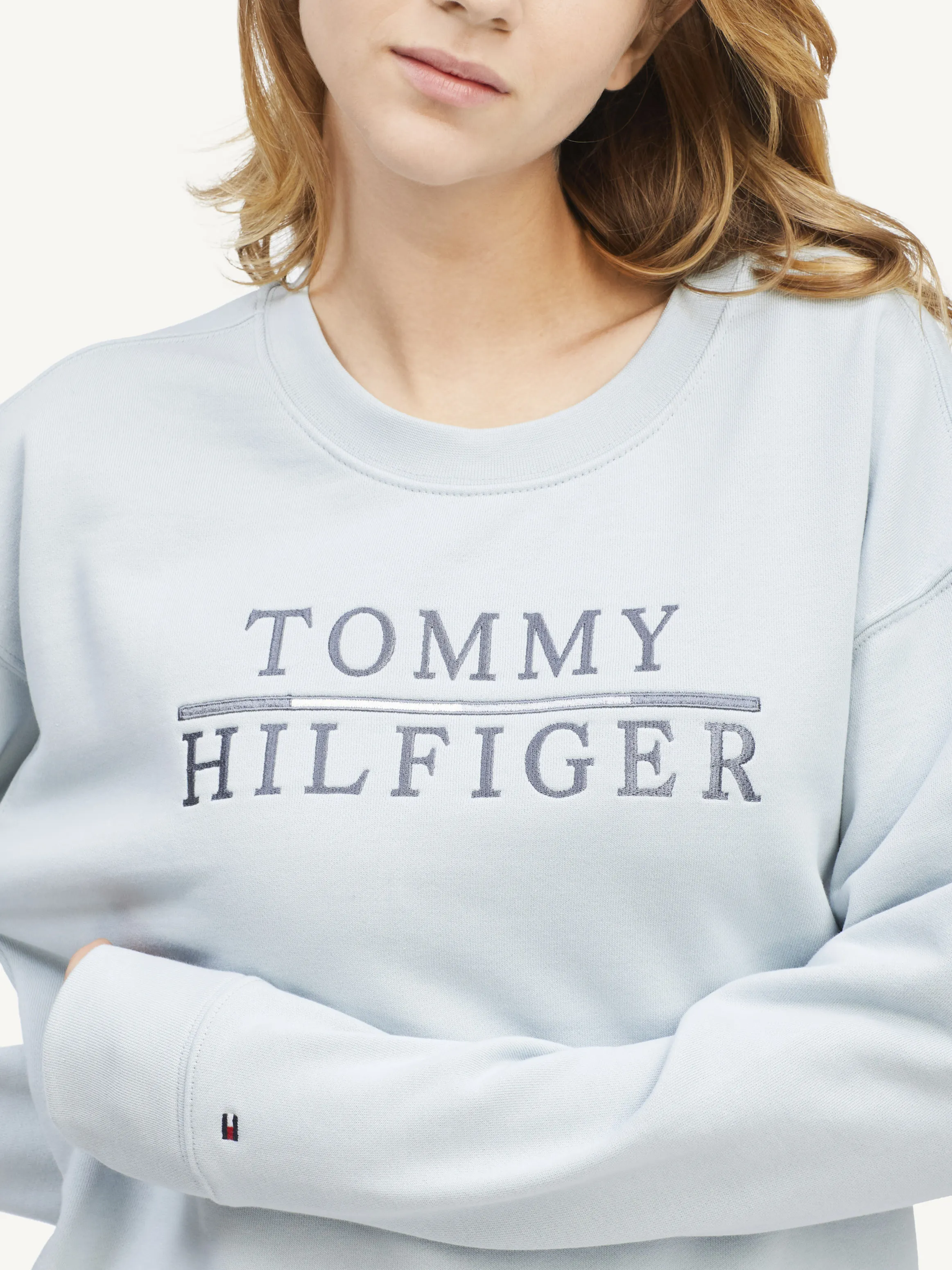 Logo Embroidery Relaxed Fit Sweatshirt | Sweatshirts & Hoodies | Tommy Hilfiger