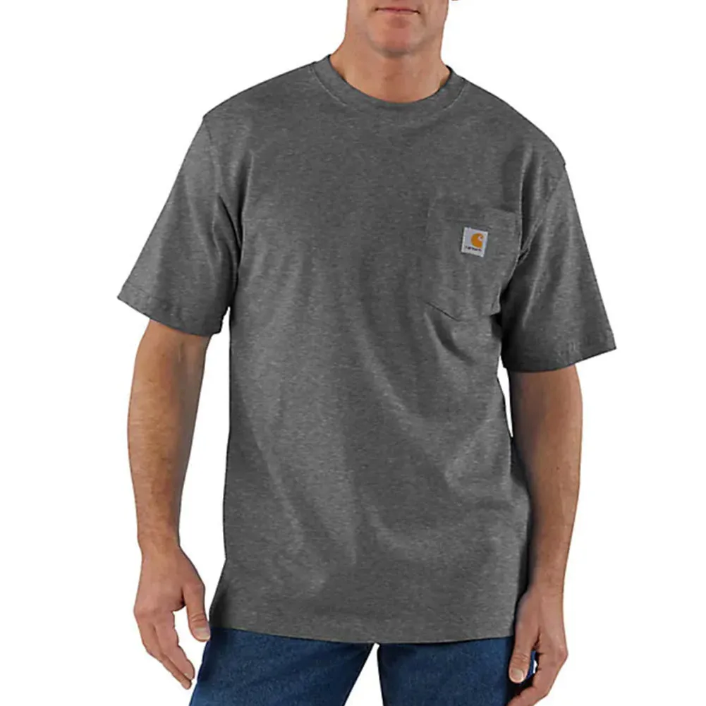 Loose Fit Heavyweight Short-Sleeve Pocket T-Shirt - Big - K87