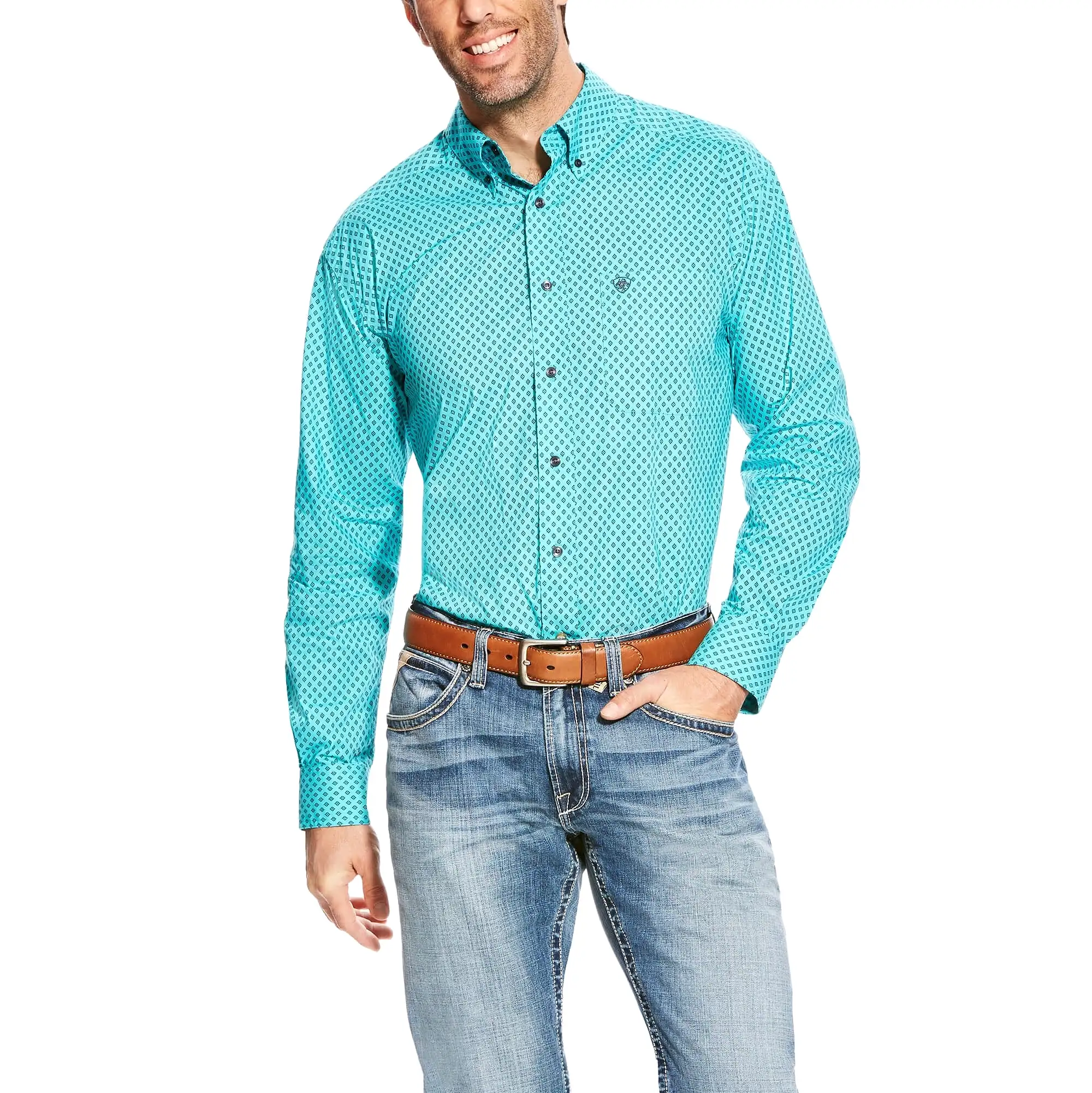 Men's Ariat Atherton Print Shirt