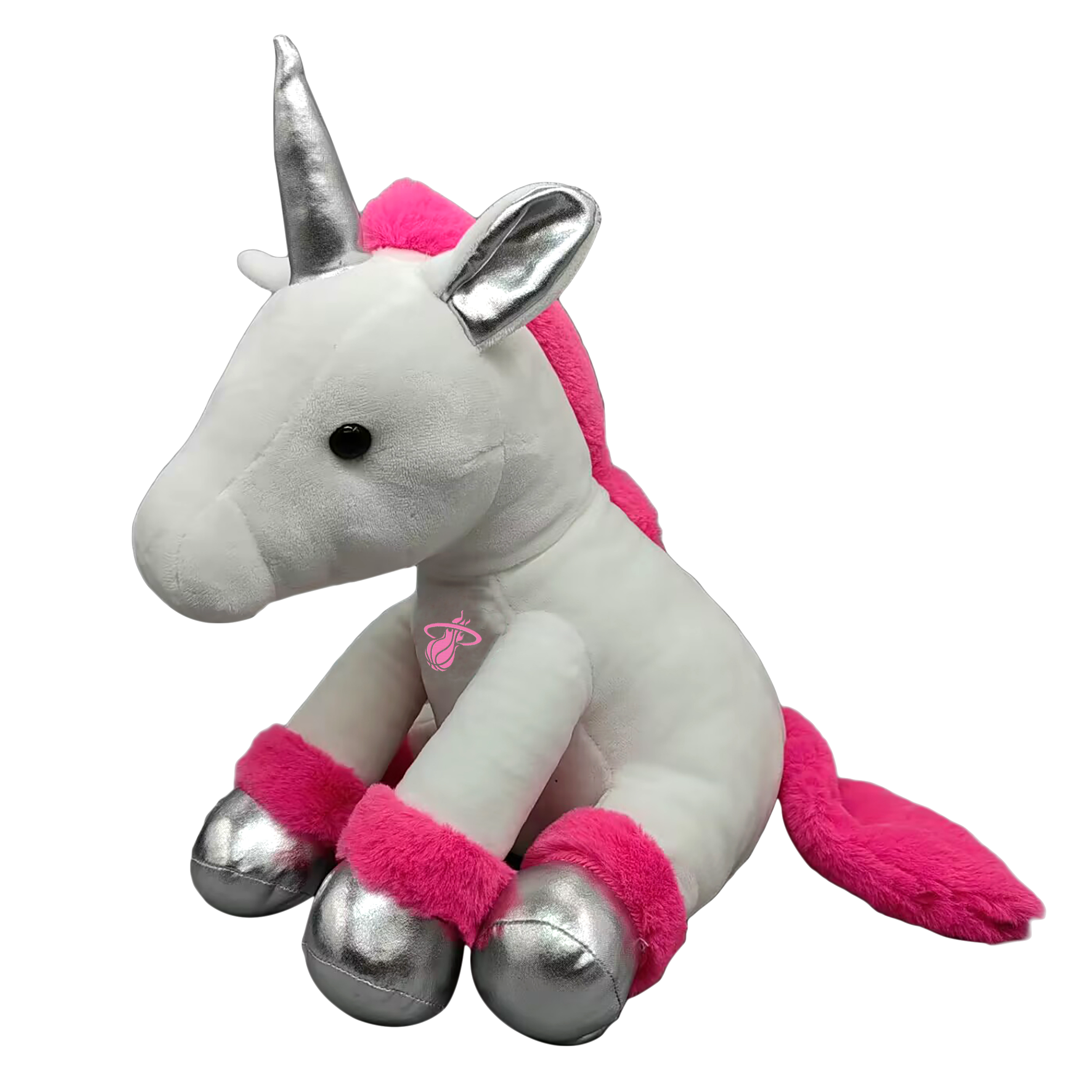 Miami HEAT Pink Unicorn Plushie