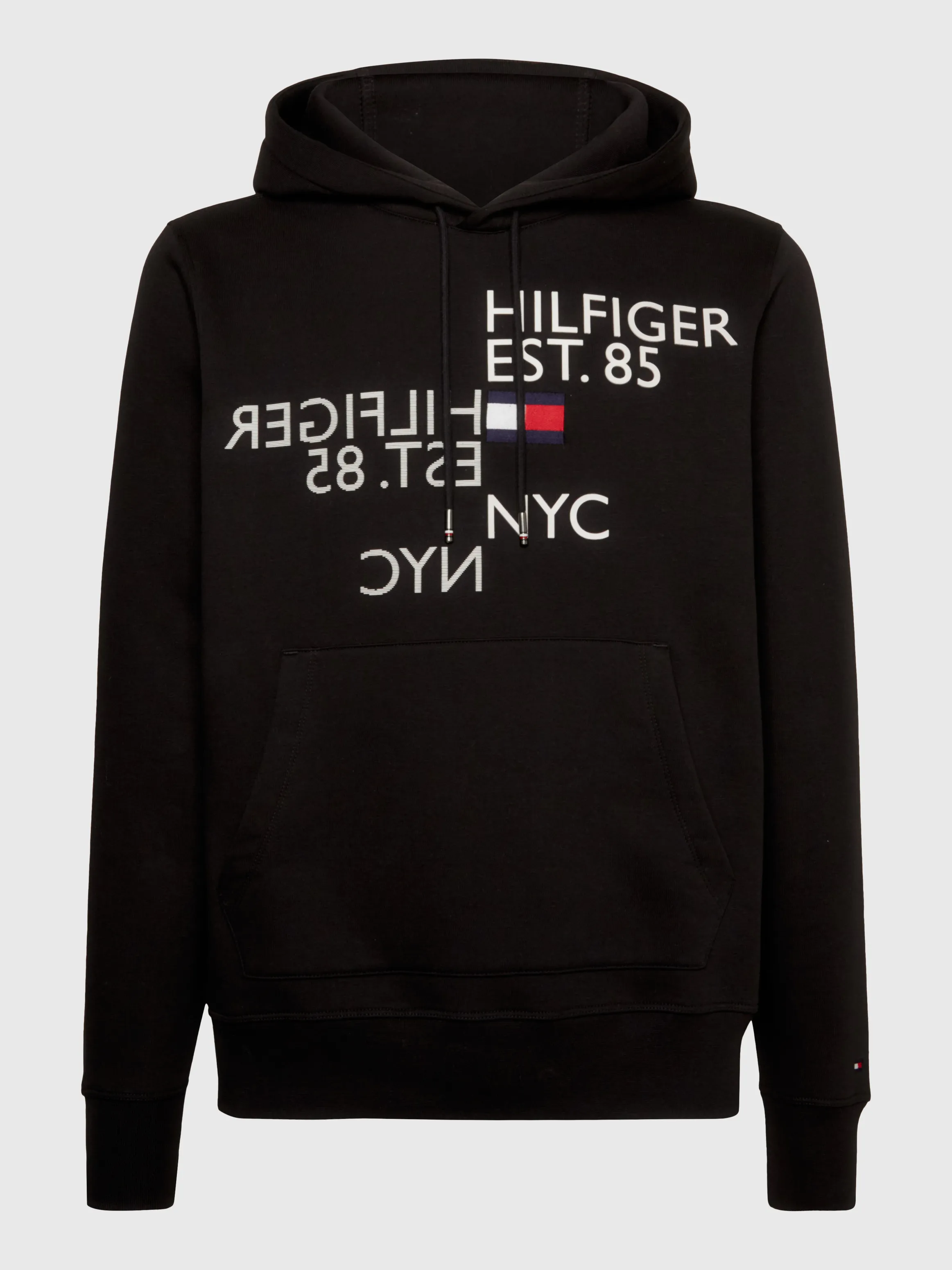 Mirrored Logo Flex Fleece Hoodie | Sweatshirts & Hoodies | Tommy Hilfiger