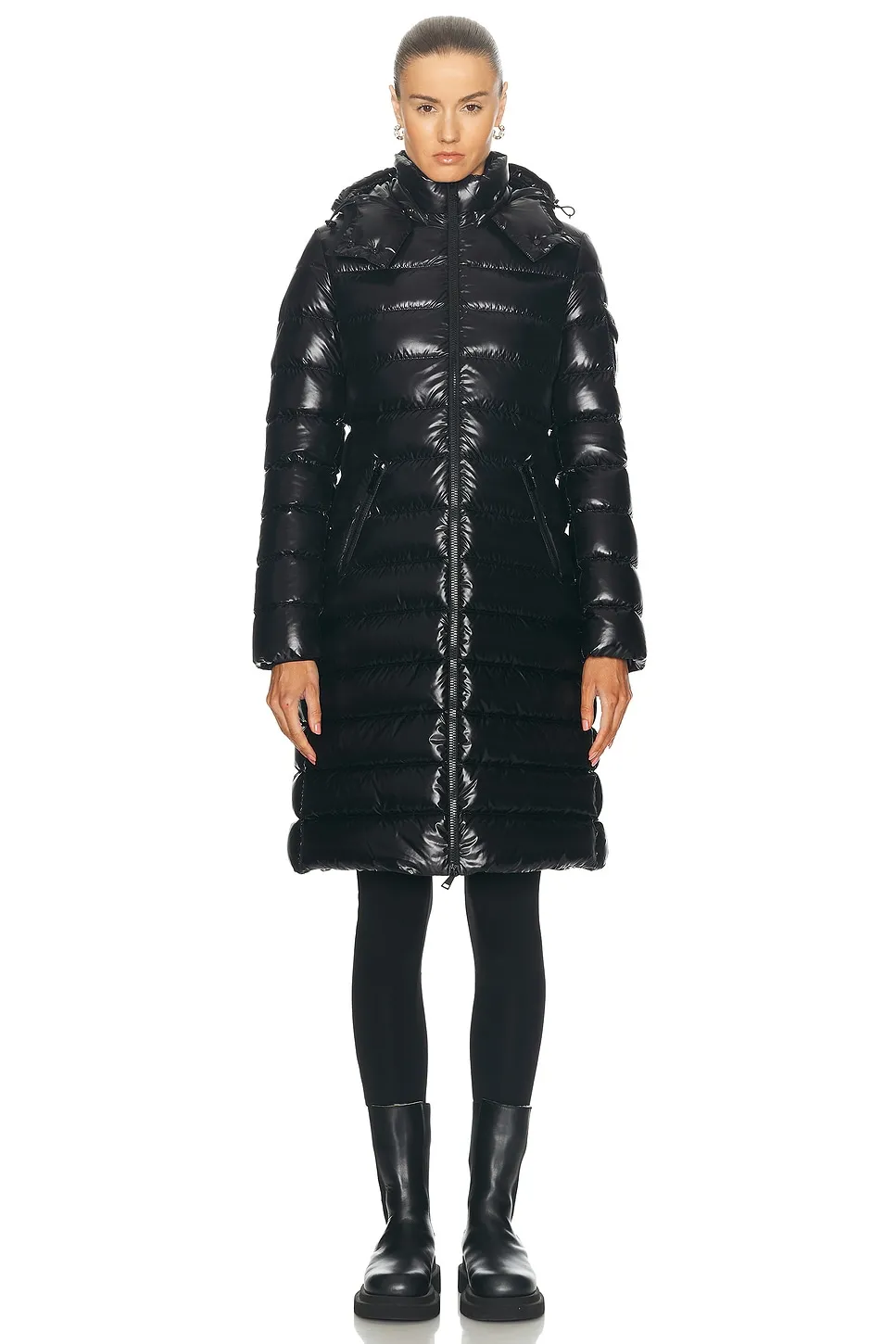 Moncler Moka Long Coat 
        