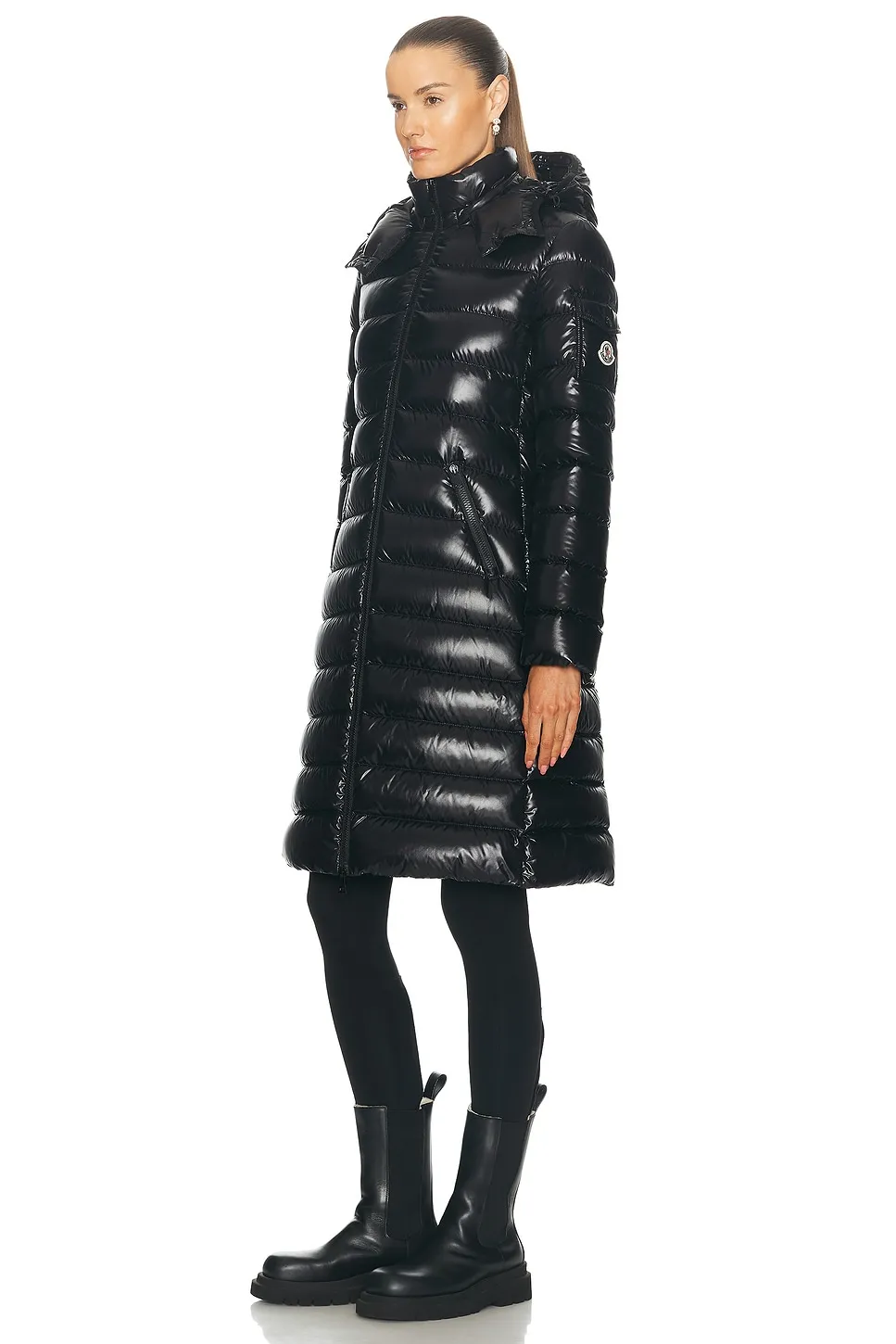 Moncler Moka Long Coat 
        