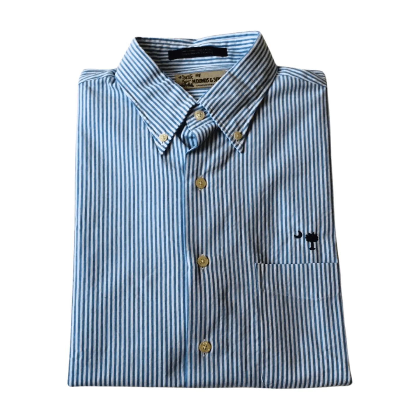 Mt. Pleasant Palmetto Seersucker Short Sleeve Sport Shirt