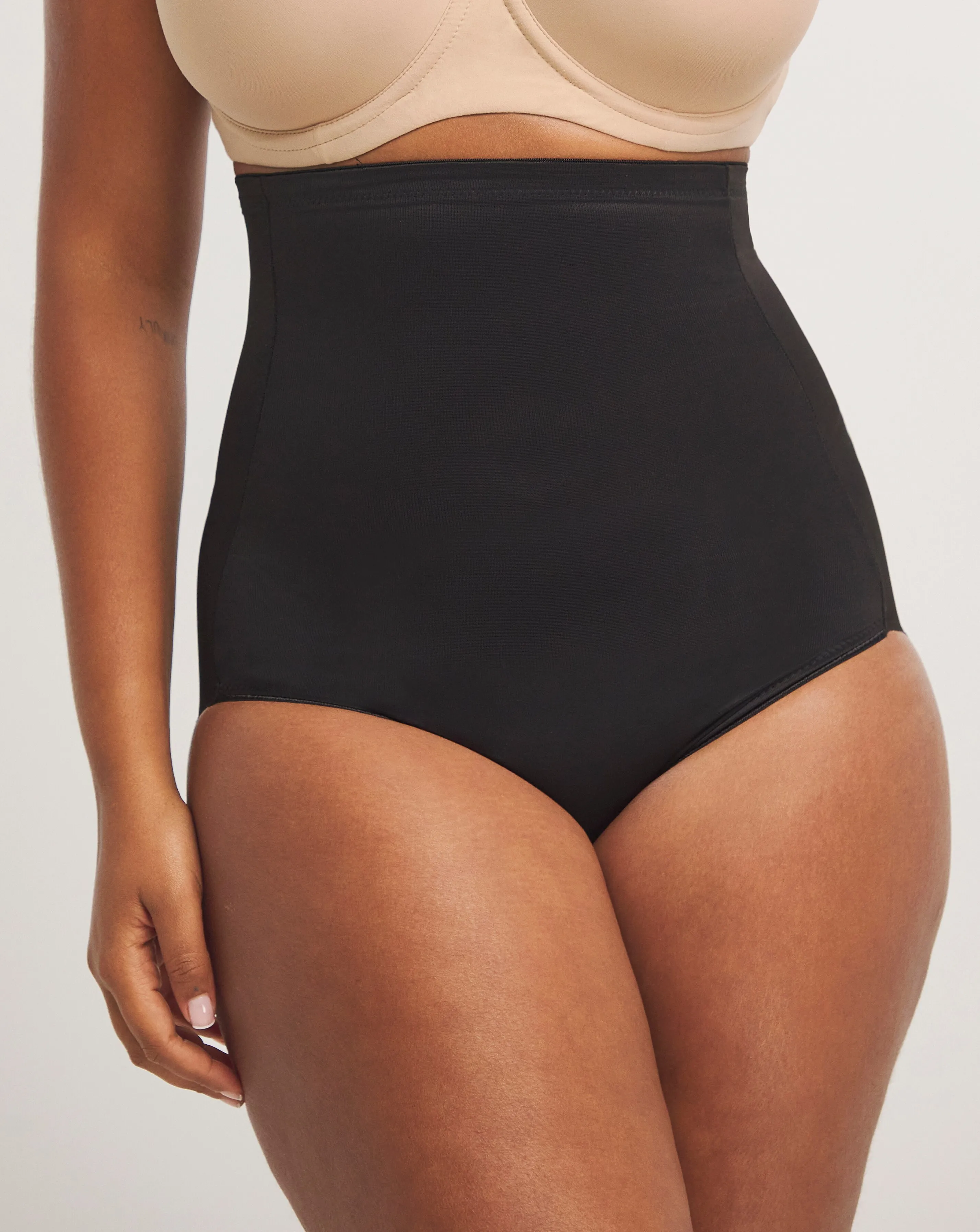 Naomi&Nicole Medium Control Tummy Shaping Hi Waist Briefs