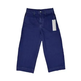 (NEW) SHINYA KOZUKA BREACHED WIDE TAPERED JEANS (L)